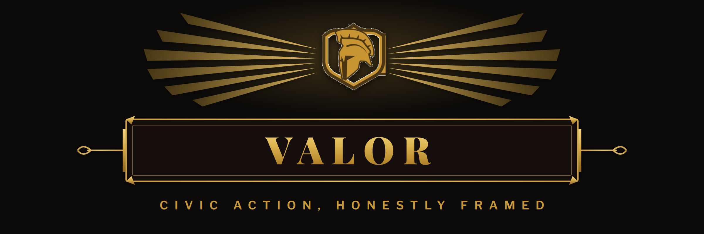 VALOR — Civic Action, Honestly Framed
